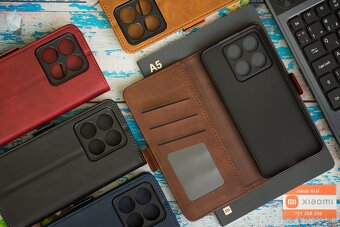 Zatváracie puzdro s bočným pásikom pre Xiaomi, Redmi a Poco - 18