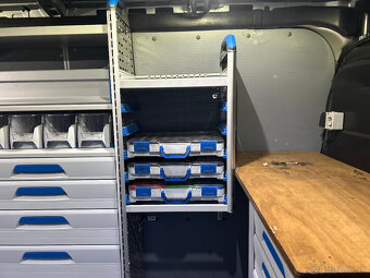 Ford Transit 2.2 Tdci, L1H2, regálový systém SORTIMO, DPH - 18