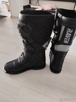 Motokrosové čižmy Raven Trooper MX veľkosť 43. - 18