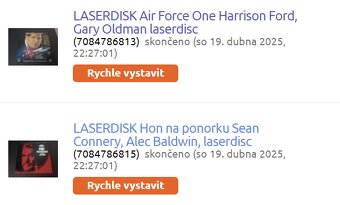 Sbírka LASERDISC 72ks - - 18