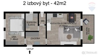 PRENÁJOM: 2.5IZOBÝ BYT S PARKOVANÍM, DUNAJSKÁ STREDA - 18