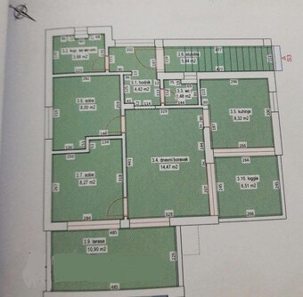 Chorvatsko-luxusný zariadený 4 izbový apartmán na Pagu - 18