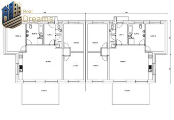 Novostavba 4-izbového rodinného dvojdomu v obci Žihárec - 18