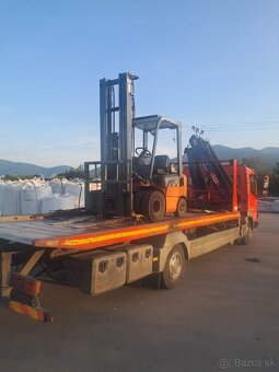 Odtahova sluzba,prevoz strojov a techniky, hydraulicka ruka. - 18