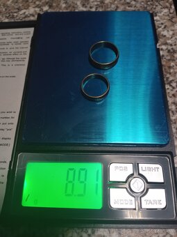 zlaté náušnice Prstene 16 17 19 20mm - 18