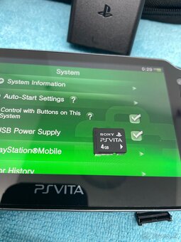PS vita PCH-1004 oled displej -folia +4gb - 18