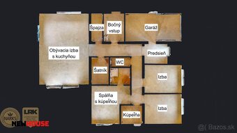 Skolaudovaný bungalov na pozemku 517 m2 v novej obytnej zóne - 18