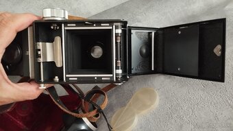 Starý fotoaparát Flexaret VI automat s příslušens. - 18