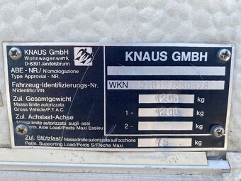 Obytny prives Knaus Südwind – 1200 kg - 18