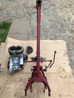 jawa 350 360  rám s motorom - 18