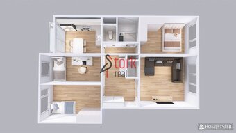 Veľký 4i BYT s loggiou - PRI KAPLNKE - Rozkvet, PB - 18