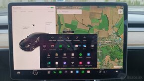Tesla model 3 LR, záruka, autopilot, bílá kůže, 4x4 - 18