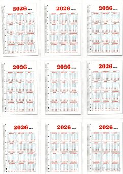 KALENDARIKY BULHARSKO 2026 - 18