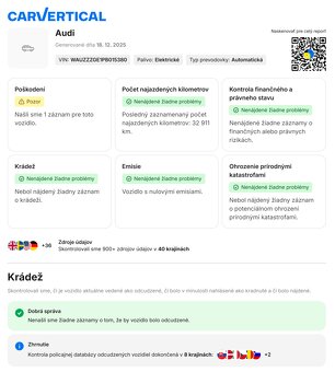 Audi E-tron Sportback 55 -2023/38tis. KM- Quattro -NEBÚRANÉ - 18