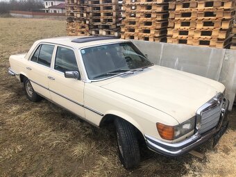Veterán Mercedes Benz w116 280 SE policajna limuzina - 18