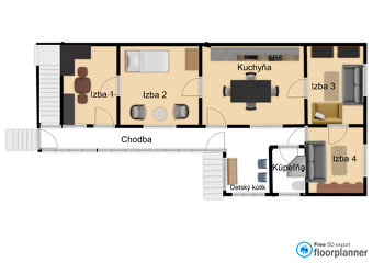 Na predaj 4 izbový dom vhodný aj ako chalupa v Malých Kosihá - 18