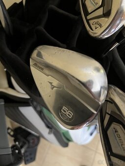 Golf.sada(12 palic a 2x bag), vozik, hitting mat, sietka. - 18