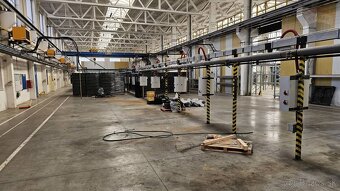 Prenájom výrobnej haly s mostovým žeriavom na 8 a 5 ton v Ni - 18