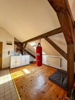 Štýlový podkrovný byt v historickom centre s terasou - 18
