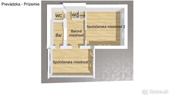 NOVA CENA: Prevádzka v rod. dome + samostatný 2i byt - 18