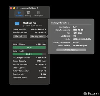 MacBook Pro (13-inch, 2019) /Core-i5/16GB RAM/256GB SSD - 18