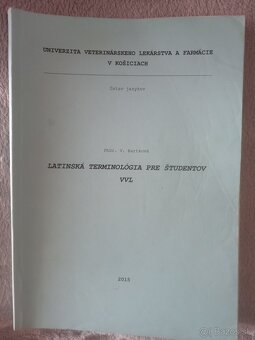 Skriptá, knihy - veterinárna medicína - 18