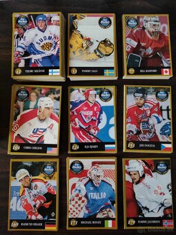 Predám hokejové kartičky repre. (Wien96, Globe95, Semic95..) - 18