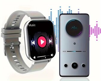 Fitness smart hodinky X8 (čierne, sivé, ružové, zlaté) - 18