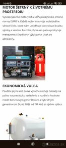 LPG/benzínový generátor - 18
