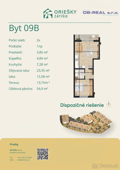 AKCIA na byty s pozemkom Zľava 5000,- eur Predaj 2izb byto - 18