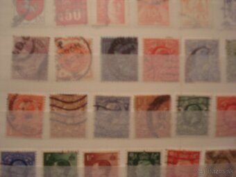 60 str. album A4 + 1300 rôznych známok Nemecko Európa Svet - 18