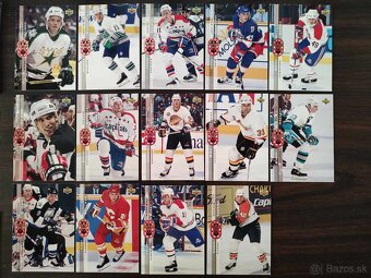 Predám kartičky NHL z 90 rokov (UD,Top.,pinnac,MVP, Metal u) - 18