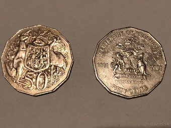 predam americke a australske strieborne dolare mince aug - 18