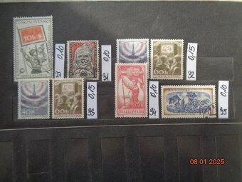 Poštové známky - ČESKOSLOVENSKO - 20 FOTO - 18