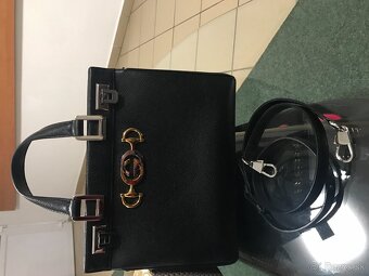 GUCCI ZUMI originál black bags kabelka+zlate nausnice - 18
