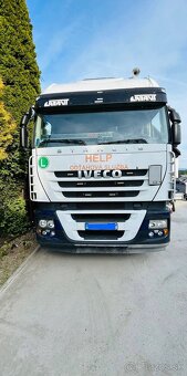 Predám IVECO STRALIS 420 €5,celková 26t,odťahovka s h.rampou - 18