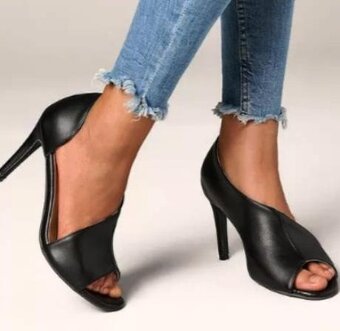 PeeKaBoo Čierno-biele vzorované šaty + crop top - 18