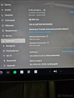 Tesla model 3 LR 69 tis. km, tep.čerpadlo, záruka, autopilot - 18
