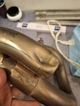 Oprava a vyroba koncovky vyfuku,zvaranie hlinika a titánu - 18