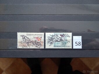Poštové známky č.435 - ČESKOSLOVENSKO III - 18 sérií - 18