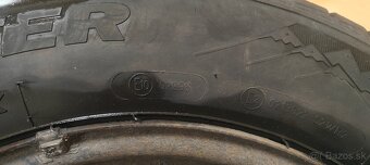 Predám 4 zimné pneumatiky s diskami Škoda octavia 2 - 18