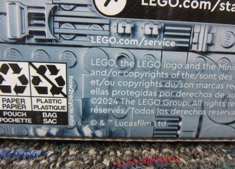 Nové LEGO Star Wars 75382 Stíhačka TIE - 18