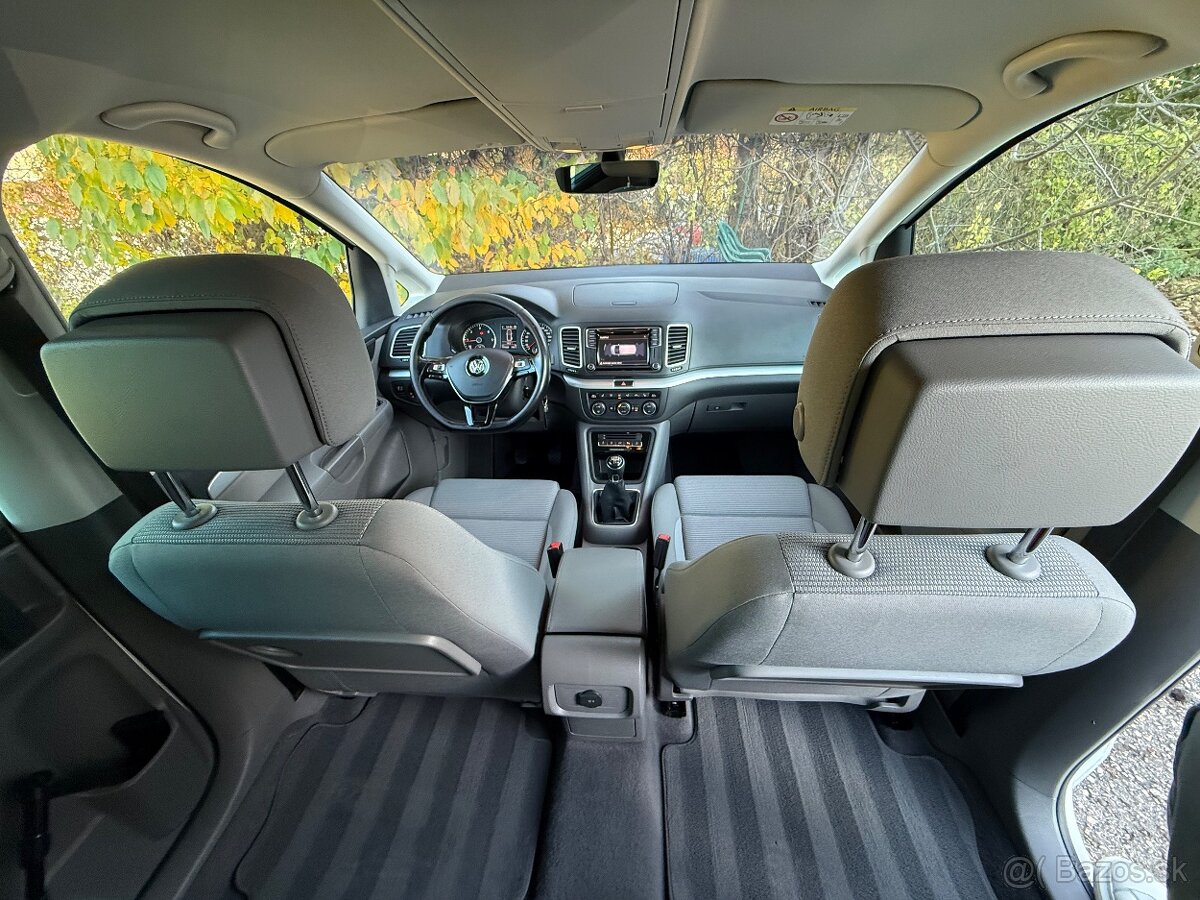 Volkswagen Sharan 2.0 TDI 110kW 150PS 6M rok12/2016 7miestny - 19