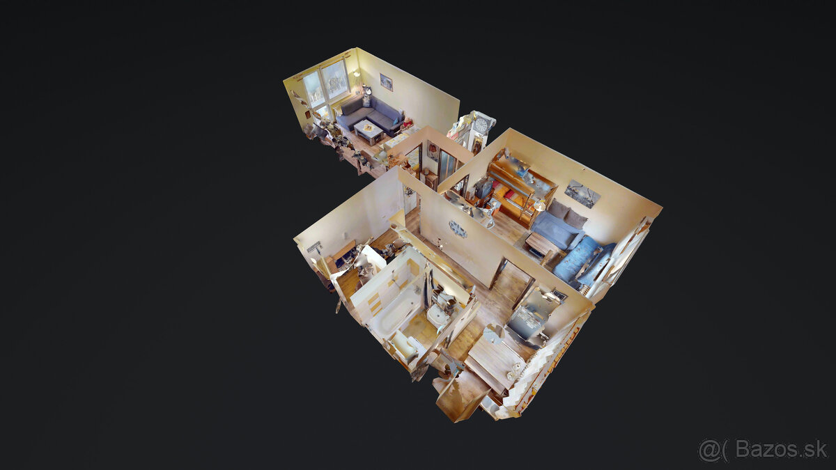 BartanusReality - Na predaj 2-izbový byt v Trenčíne, ul. K.Š - 19