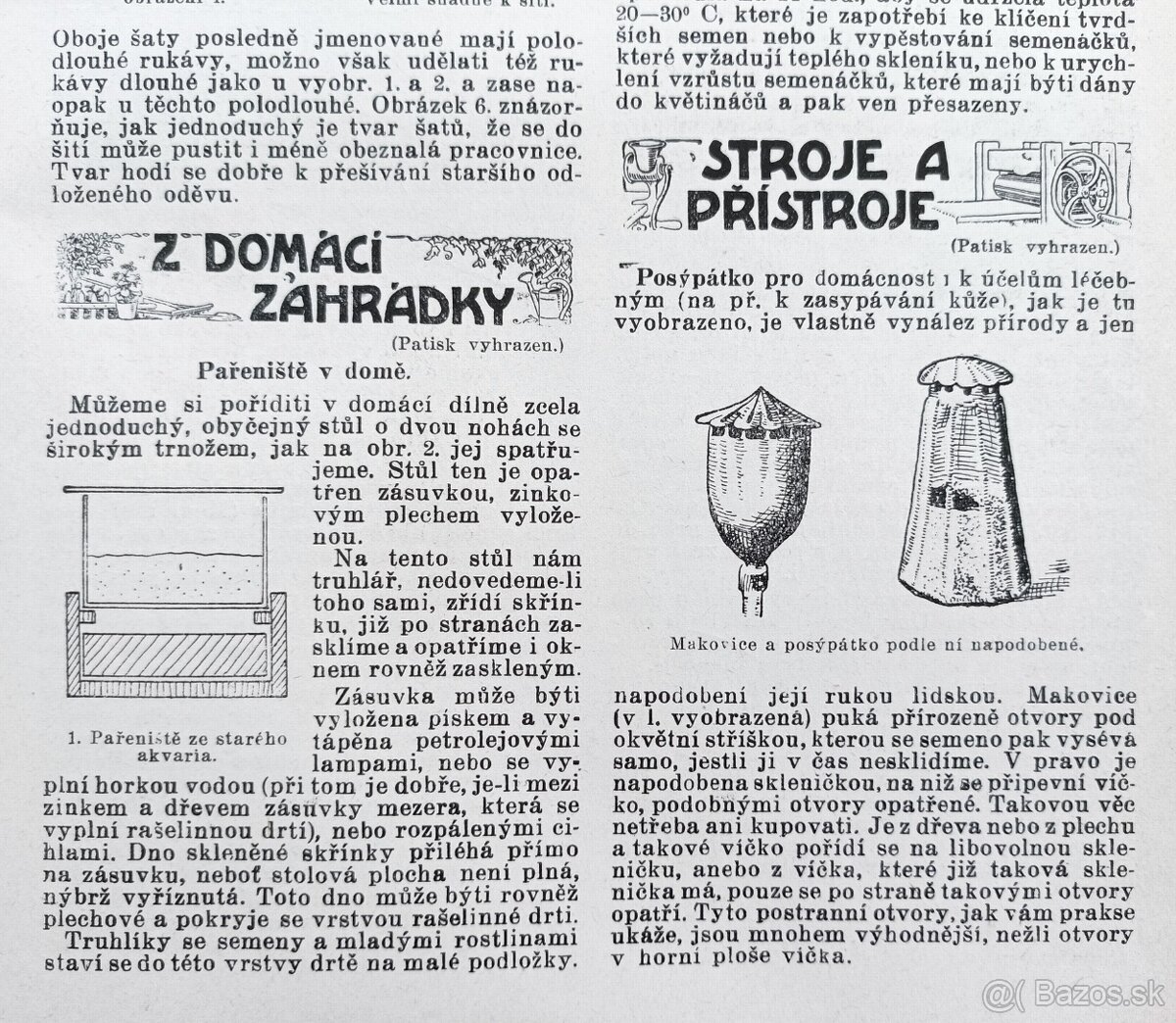 Časopisy Šťastný domov, svázaný ročník 1923, krásný stav - 19