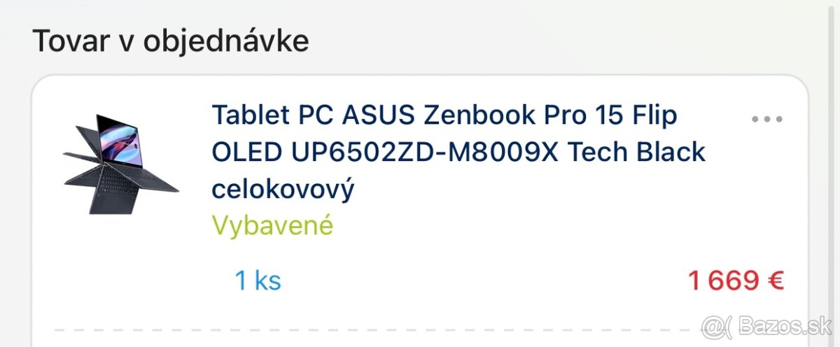 Prémiový dotykový ASUS Zenbook Pro 15 - 19