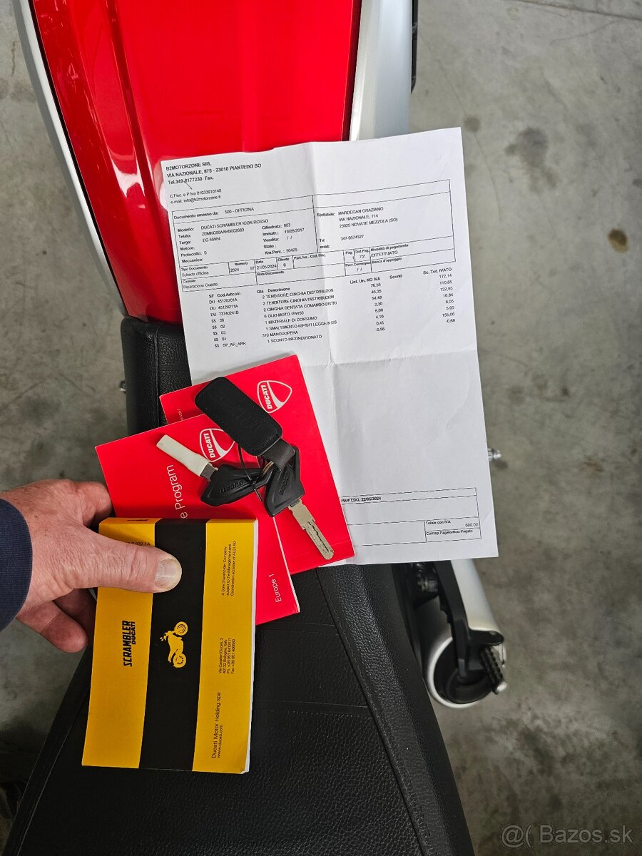 Ducati Scrambler 800 r.v. 2017 - 19