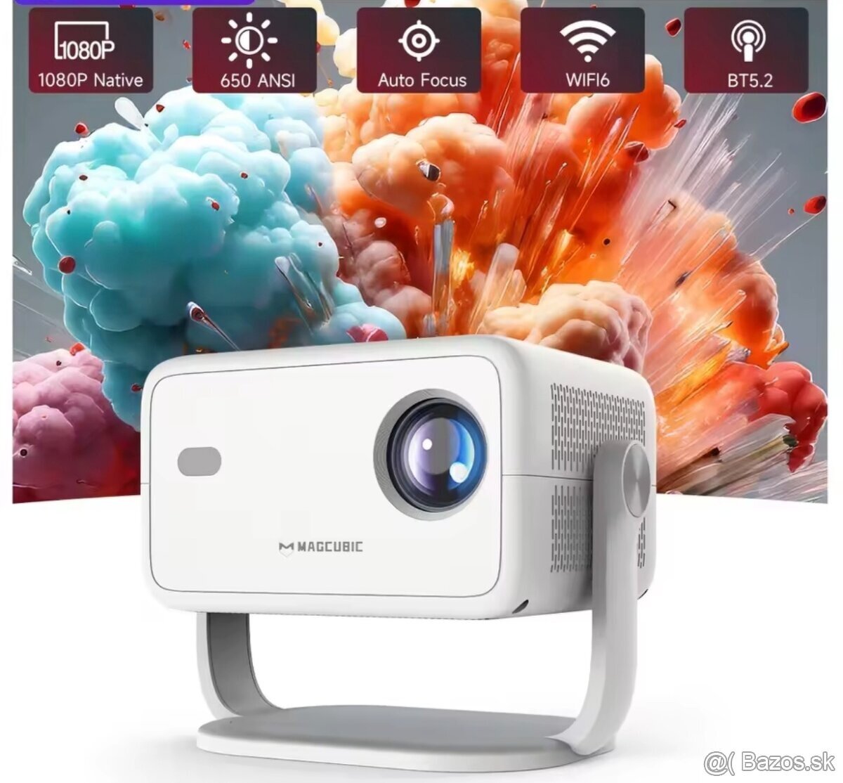 Nový projektor Magcubic – Full HD 1080P, 650 ANSI, WiFi6, BT - 19
