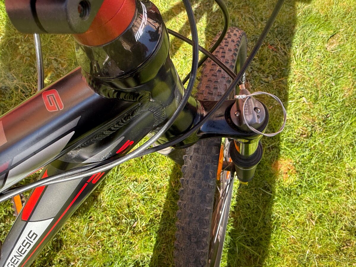 Genesis 27.5” + detská sedačka Hamax, ako nový - 19