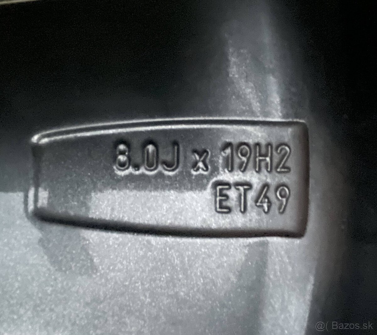 VEGA CRATER orig.skoda Superb3V 5x112 8j x19 ET 45 VW - 19